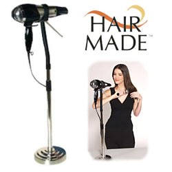 Hair Made, $16.95, Say good-bye to days when you had to hold your hair dryer in one hand and style with other. With The Hair Made, you can use both hands to style your hair. Blow-drying with The Hair Made is absolutely hands-free.