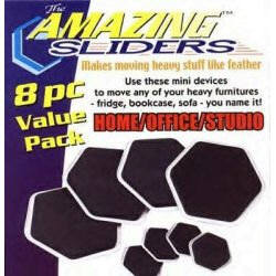 Amazing Furniture Sliders, $7.95, The Furniture Sliders make moving heavy stuff like feather! Use these mini devices to move any of your heavy furniture – fridge, bookcase, sofa – you name it! Great on carpets and floor tiles. .